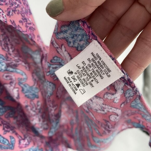 SIMPLY SOUTHERN OS Seahorse Print Cover Up Kimono Nautical Preppy One Size - Picture 8 of 8